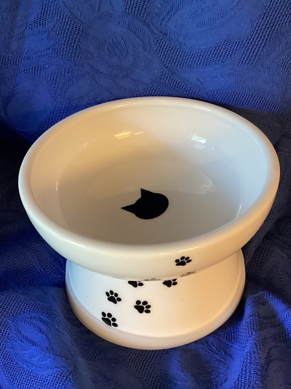 Cat Food Elevated Bowl by Necoichi Brand.